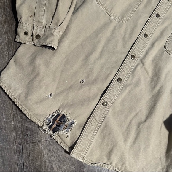 Men’s Carhartt vintage Distressed jacket - Picture 3 of 4